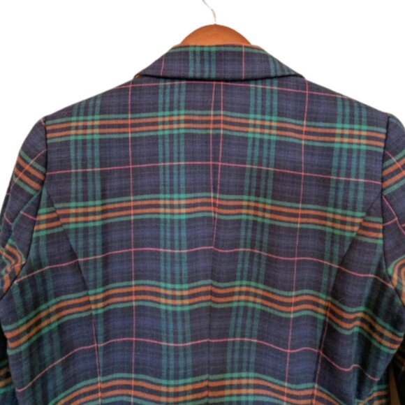 Merona Women's Plaid Jacket Size 4 - Picture 2 of 7